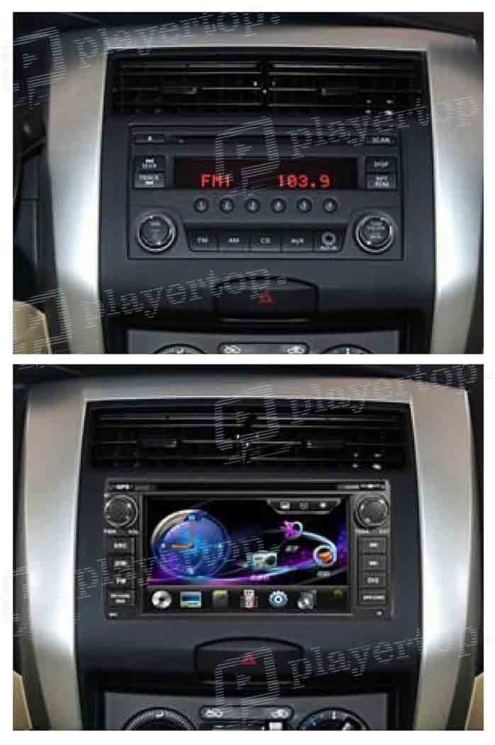 montage autoradio nissan livina 2013